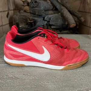 Nike mens 13 Lunarlon 616484-612 red shoes